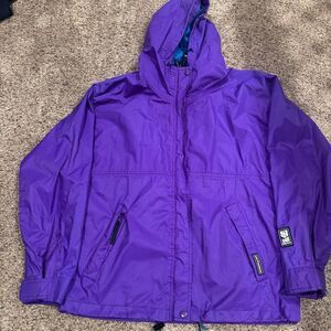 Vintage Helly Hansen Helly-Tech Packable Jacket – Purple / Teal – Size M